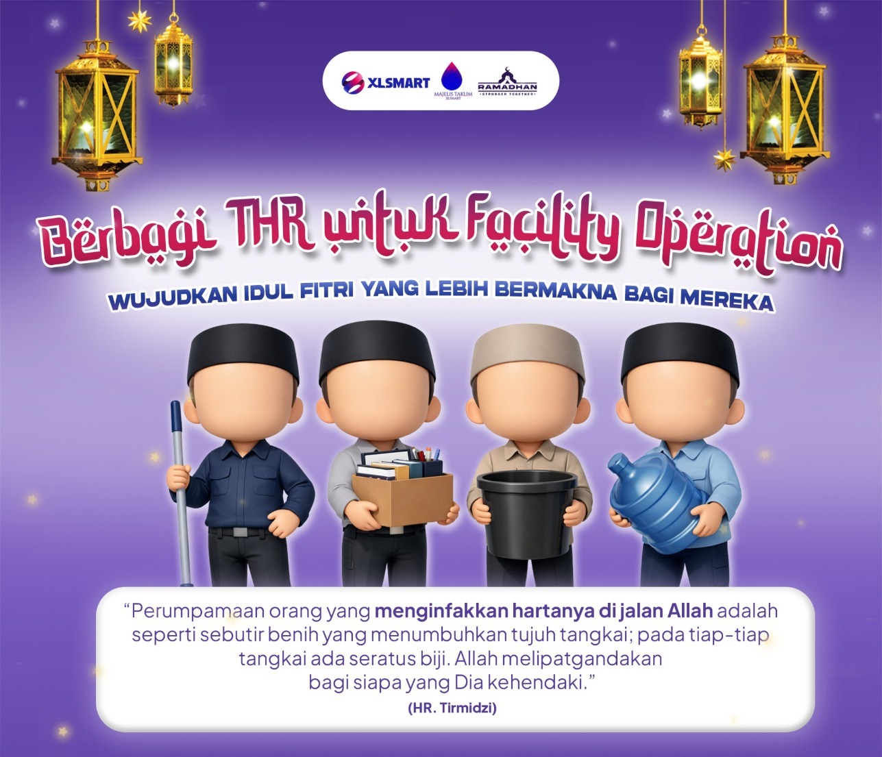 Berbagi THR untuk Facility Operation